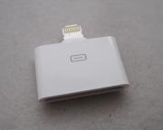 iPhone 4 30Pin to Lightning 8Pin Connector Cable-Free Adapter for to iPhone 5 5S 5C - White