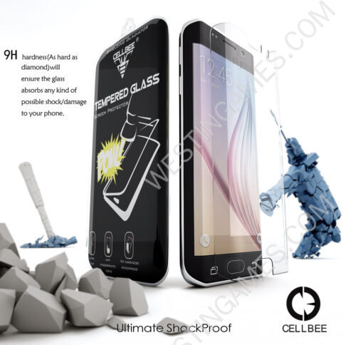 9H Ultra Thin Tempered Glass Screen Protector Protection Full Cover Glass Film for Samsung Galaxy S6 Edge - Image 2