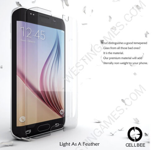 9H Ultra Thin Tempered Glass Screen Protector Protection Full Cover Glass Film for Samsung Galaxy S6 Edge - Image 5