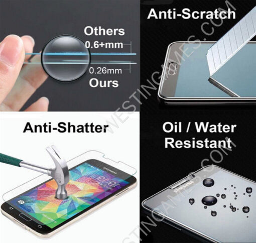 9H Ultra Thin Tempered Glass Screen Protector Glass Film Protection for Samsung Galaxy Note 4 - Image 2