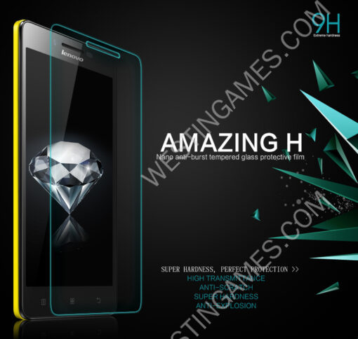 9H Ultra Thin Tempered Glass Screen Protector Glass Film Protection Anti-Glare for Lenovo A6000/A6000 Plus/K3