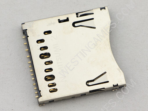 Original SD Card Socket Connector Repair Parts for 2DS (Pulled)