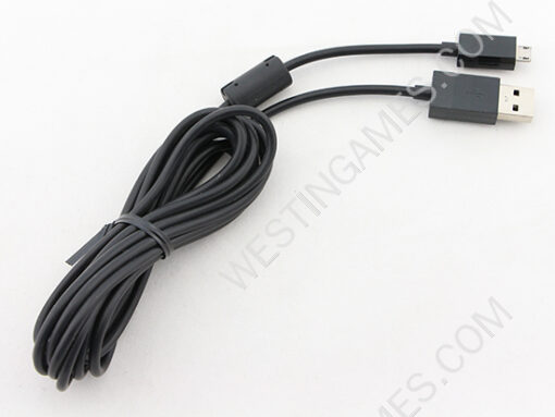 Smart LED USB Charging Cable 2.7m USB to Micro for XBOX ONE and PS4 Wireless Controller (OEM A+)