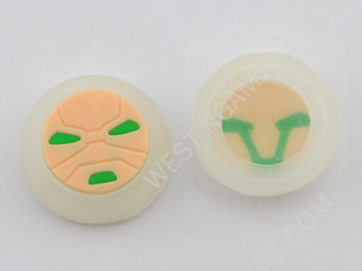 Transformers Design Anti-slip Silicone Thumb Stick Grips Caps for PS4/PS3/XBOX360 Controller - White - Image 3