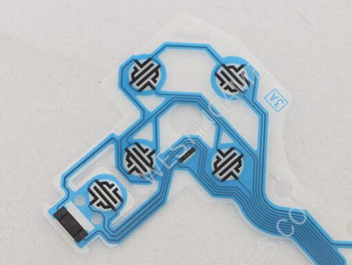 Original Conductive Film Keypad Flex Ribbon Cable Parts for Playstation 4 PS4 Controller - Blue - Image 5