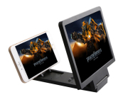 3D Enlarge Screen Video Amplifiers Magnifier for Samsung iPhone Mobile Phone - Black 02