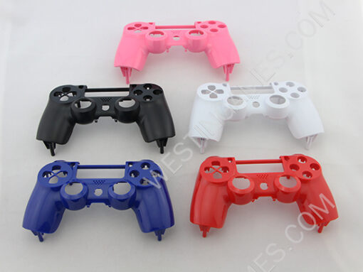 Replacement Front Matt Housing Cover Case for PS4 Wireless Controller - Colors