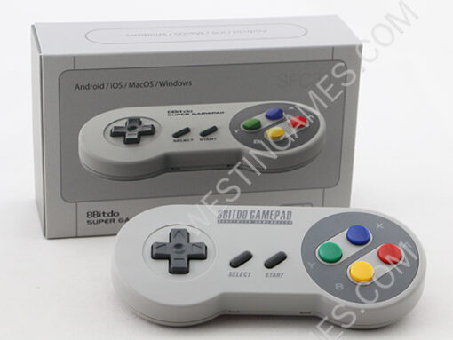 8Bitdo SF30 30th Bluetooth Wireless Game Controller for NS Switch Android IOS MacOS and Windows