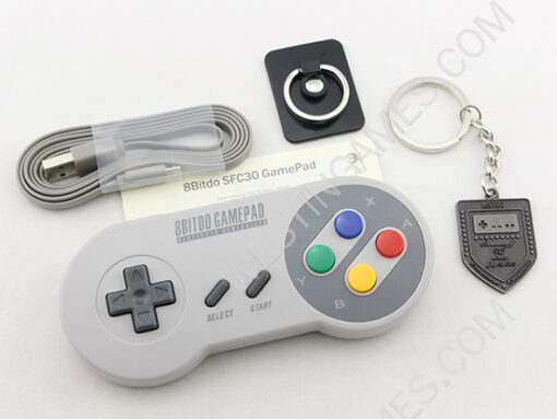 8Bitdo SF30 30th Bluetooth Wireless Game Controller for NS Switch Android IOS MacOS and Windows - Image 2