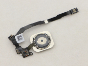 Original Home Button Module Flex Cable with Back Home Button Assembly for iPhone 5S - White 02