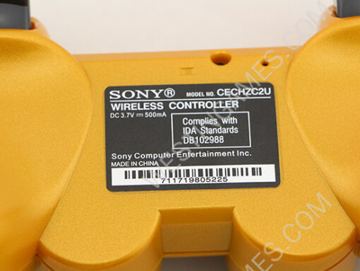 Bluetooth Wireless Controller New Blister Packing for Sony PS3 US Version - Gold - Image 6