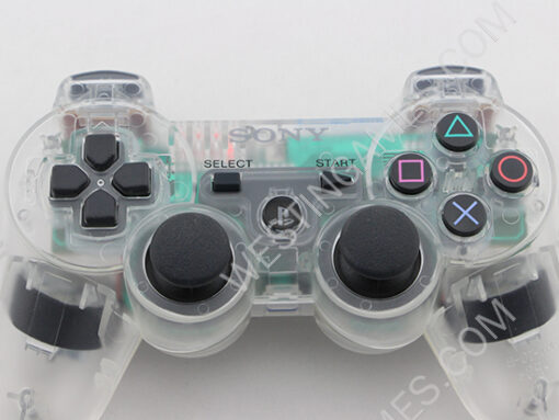 Bluetooth Wireless Controller New Blister Packing for Sony PS3 US Version - Clear White - Image 4