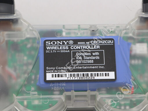Bluetooth Wireless Controller New Blister Packing for Sony PS3 US Version - Clear White - Image 6
