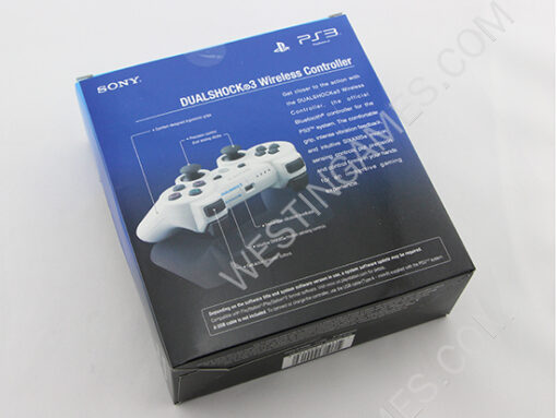 Bluetooth Wireless Controller New Blister Packing for Sony PS3 US Version - Clear White - Image 8
