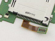 Replacement Original Game Card Solt-1 Socket Part with Flex Cable for 2015 NEW 3DS XL (Pulled) 02