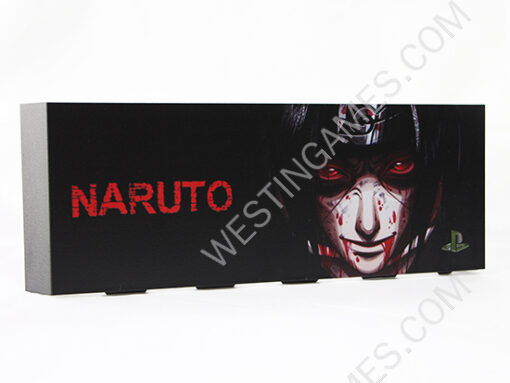 Matt Black Relief Pattern HDD Hard Disc Drive Cover Case for Playstation 4 PS4 Naruto Uchiha Itachi
