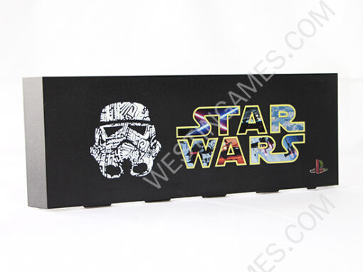 Matt Black Relief Pattern HDD Hard Disc Drive Cover Case for Playstation 4 PS4 - Star Wars