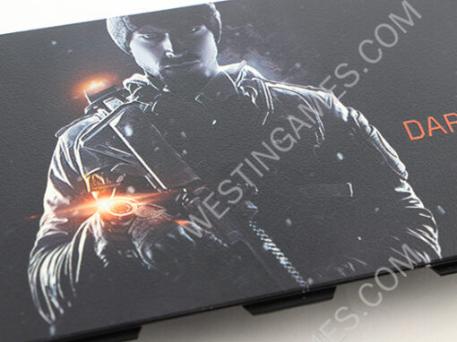Matt Black Relief Pattern HDD Hard Disc Drive Cover Case for PS4 - Tom Clancy The Division - Image 3