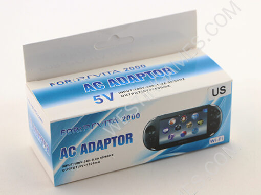 AC Adapter Power Supply with USB Cable for PlayStation Vita PSVITA 2000 (US)