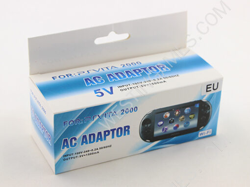 AC Adapter Power Supply with USB Cable for PlayStation Vita PSVITA 2000 (EU)