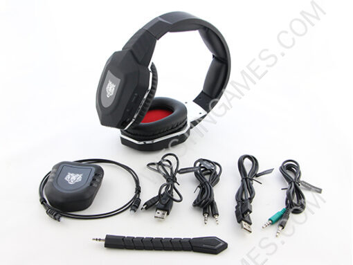 6in1 2.4G Wireless Luminous Gaming Headset for PS4 PS3 XBOX360 XBOX ONE PC and Mac - Image 2