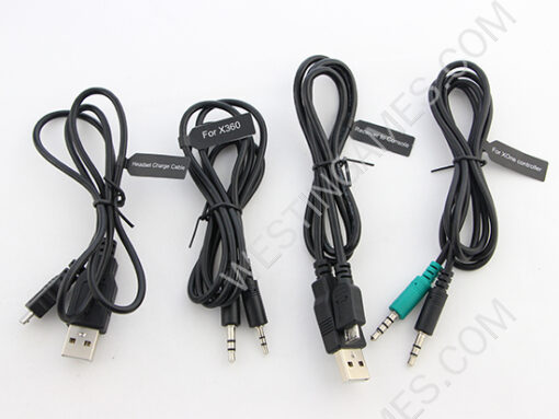 6in1 2.4G Wireless Luminous Gaming Headset for PS4 PS3 XBOX360 XBOX ONE PC and Mac - Image 8
