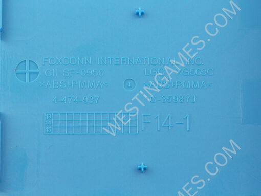 Replacement HDD Bay Hard Disc Drive Cover Case for Playstation 4 PS4 - Glossy Aquablue - Image 6