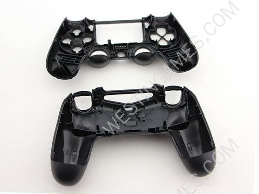 Replacement Top and Bottom Housing Shell Case for Playstation 4 PS4 Controller - Matt Black (OEM A) - Image 4