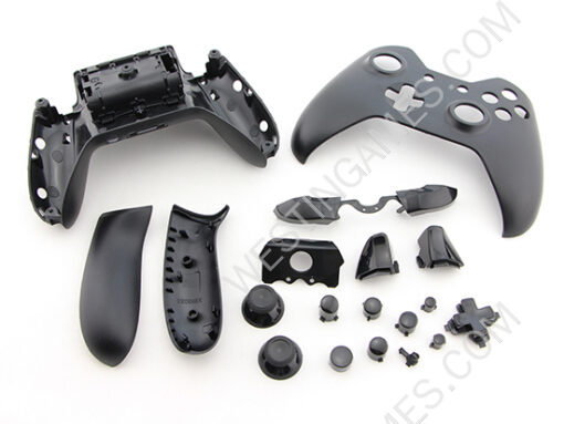 New Full Housing Shell Case Replacement for XBOX ONE 3.5mm Wireless Controller - Black