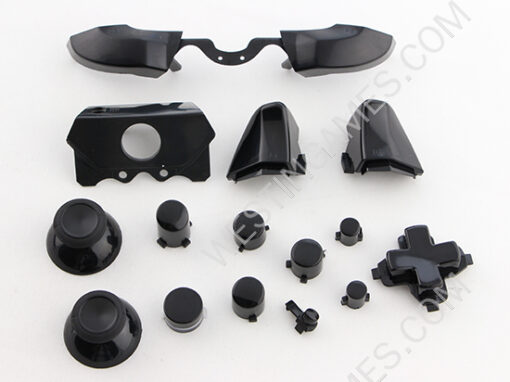 New Full Housing Shell Case Replacement for XBOX ONE 3.5mm Wireless Controller - Black - Image 9