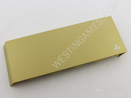 HDD Hard Disc Drive Cover Case Hairline Finish for Playstation 4 PS4 - Matt Gold - Image 2