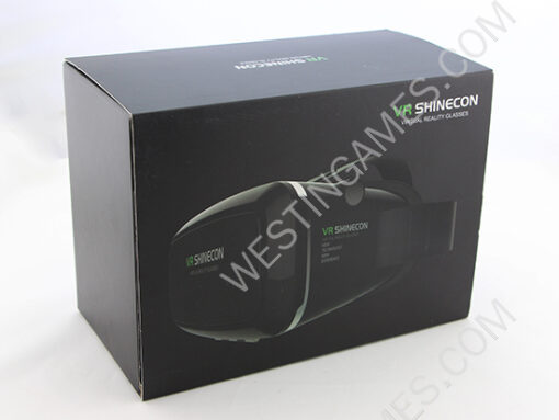 VR Shinecon 1Gen Virtual Reality VR 3D Glasses Movies Game for Mobile Phone - White - Image 9