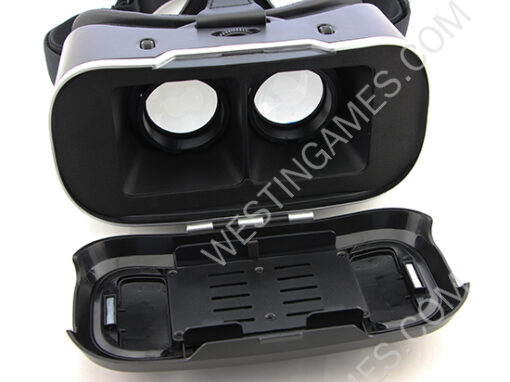 New VR Shinecon 2Gen Virtual Reality VR 3D Glasses Movies Game for Mobile Phone - Black - Image 6