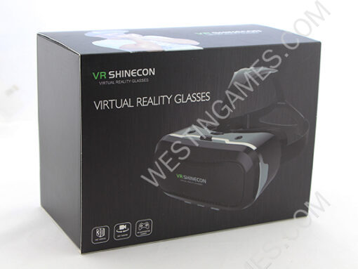 New VR Shinecon 2Gen Virtual Reality VR 3D Glasses Movies Game for Mobile Phone - Black - Image 8