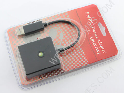 PS2 Controller and Steel Wheel to XBOX ONE and Windows PC Converter Adapter
