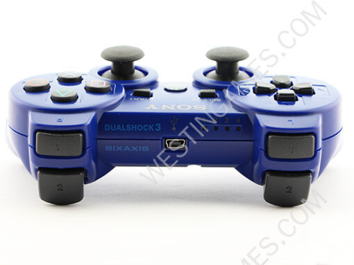 DualShock 3 Wireless Bluetooth SIXAXIS controller Blue Without Packing for PS3 V3.7 - Image 3