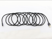 10Ft Long Braided Micro USB 2A Data Sync Charger Cable Cord For Smart Phones / PS4 XBOX ONE - Black 02