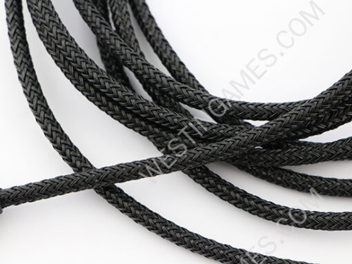 10Ft Long Braided Micro USB 2A Data Sync Charger Cable Cord For Smart Phones / PS4 XBOX ONE - Black - Image 3