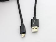 10Ft Long Braided Micro USB 2A Data Sync Charger Cable Cord For Smart Phones / PS4 XBOX ONE - Black 04