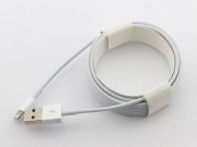 10Ft 3m Lightning to USB Charging & Data Cable Cord for iPhone 5/6S/6 Plus - White (OEM A+)