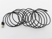 10Ft 3m Lightning to USB Charging & Data Cable Cord for iphone 5/6S/6 Plus - Black (OEM A+) 02