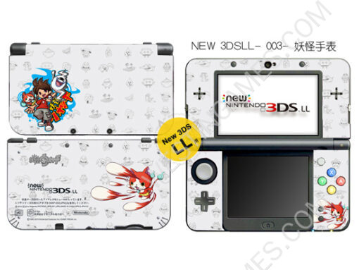 Crystal Epoxy Skin Sticker Colourful for NEW 3DS LL/XL Console - 100 Themes - Image 4