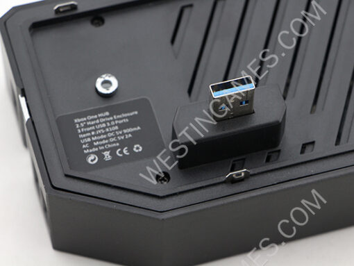 2.5” Hard Drive Storage Enclosure 3x Front USB 3.0 Media HUB For Xbox ONE Console - Image 3
