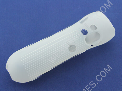 Extreme Grip Handle Silicone Sleeve Skin Cover for PS3 PS4 Move Motion Controller - White