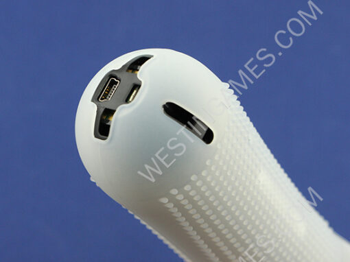 Extreme Grip Handle Silicone Sleeve Skin Cover for PS3 PS4 Move Motion Controller - White - Image 7