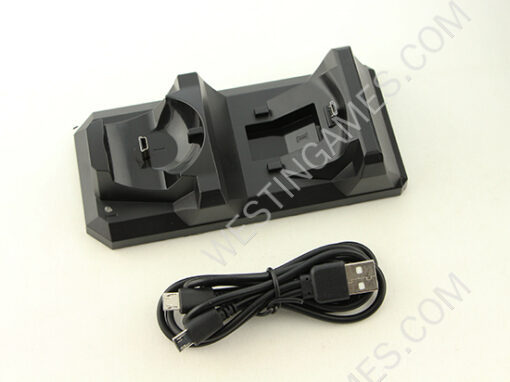 New Multifunctional Disk Storage Stand Kit with DS4 and Move Controller Charging Dock for All PS4 - Image 7