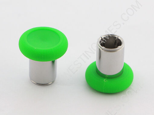 8Pcs Swap Thumbsticks Grips Metal Magnetic Stick Set for PS5 PS4 XBOX ONE Series X Switch Pro Controlle - Green - Image 4