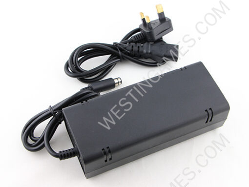 AC Adapter / Power Supply 100-240V for XBOX360 E - UK Plug