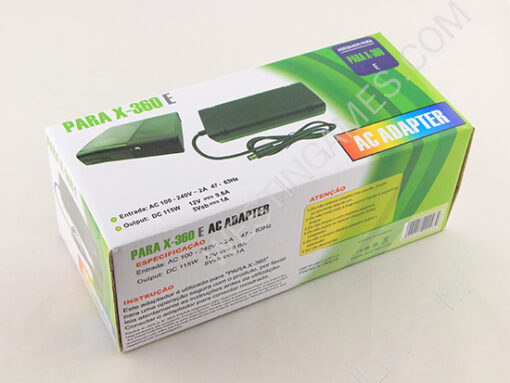 AC Adapter / Power Supply 100-240V for XBOX360 E - UK Plug - Image 7