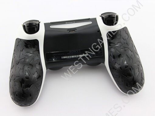 Professional Skidproof Anti-Slip Handle Grips for PS4 and PS4 Slim Gamepad Controller - White - Image 5